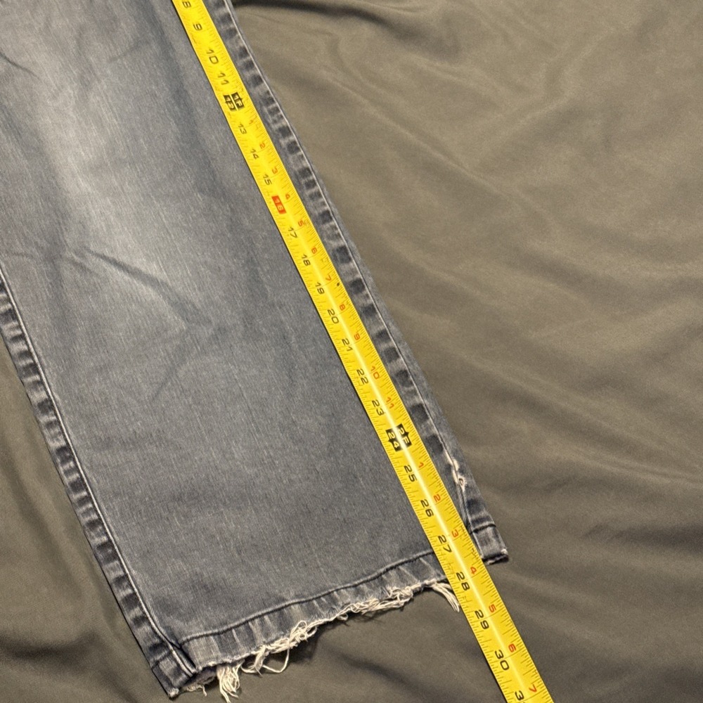 Ermenegildo Zegna Denim Jeans For Men Sz 38x30 Made In Italy Distressed - Picture 5 of 13